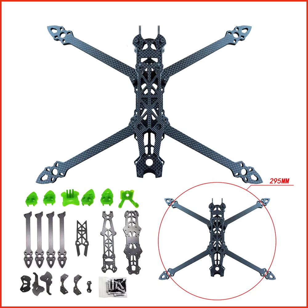 1pcs Mark4 Mark 4 HD 7inch 295 - đánh giá và giá Fpv Drone Quadcopter