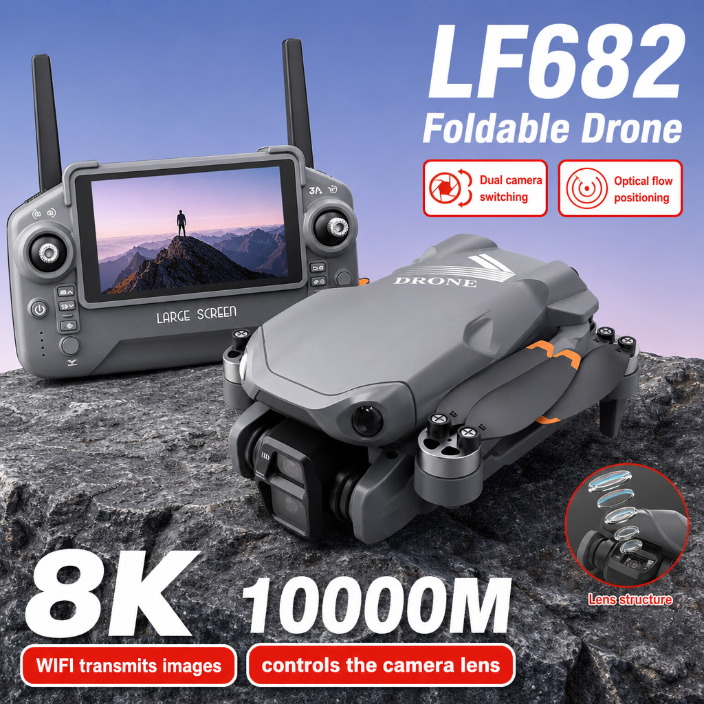 Aerial Photo LF682 Drone 8K HD - đánh giá và giá Dji Drone Mini 3