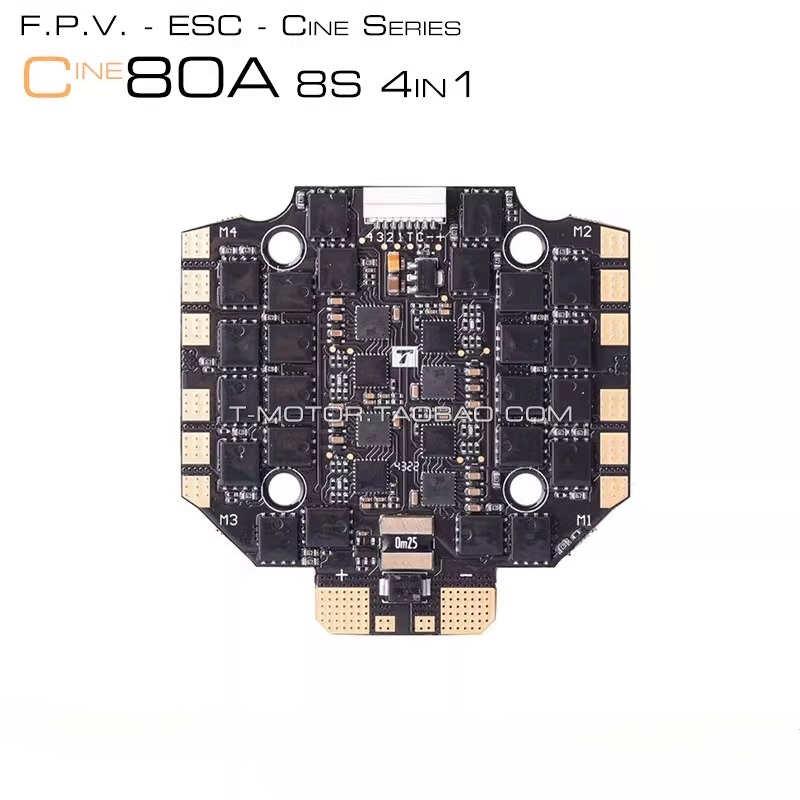 Tmotor Cine C80A 4in1 Flight T - đánh giá và giá Fpv Drone Flight Controller