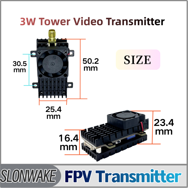 SLONWAKE 5.8G 3000mW Simulatio - đánh giá và giá Fpv Drone Frame